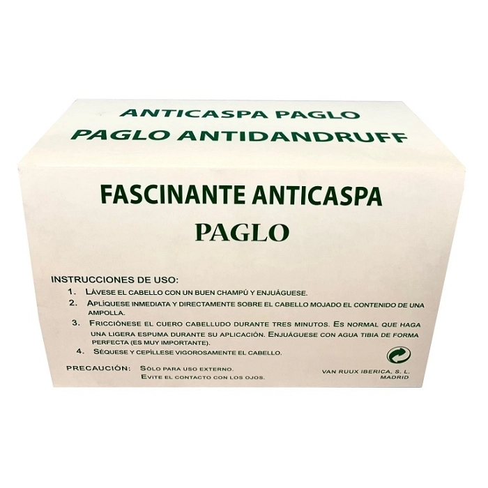 PAGLO TRATAMIENTO ANTICASPA 36 AMPOLLAS
