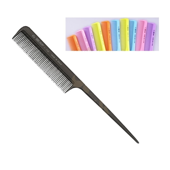 PEINE PUA PASTA NYLON COLORES 20,5 CM REF00114/99