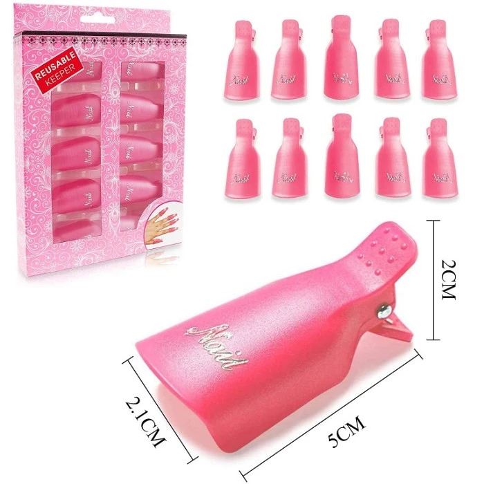 PINZA SUJECCION ALGODONES ESMALTE (REUSABLE KEEPER)