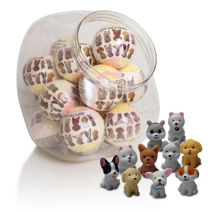 POKHARA BOMBA DE BAÑO VAINILLA 140G CON JUGUETE INCLUIDO POK1859