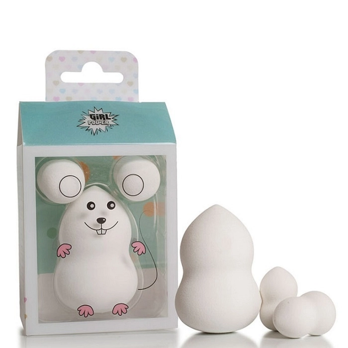 POKHARA ESPONJAS DE MAQUILLAJE RATON REFPOK1648