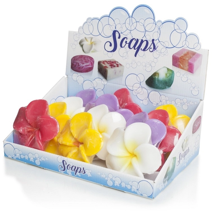 POKHARA PASTILLA DE JABON FLOR HAWAI 105G AROMAS SURTIDOS