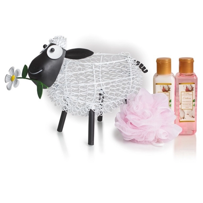 POKHARA SET DE BAÑO OVEJA METAL REF POK1842