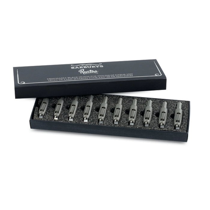 RAZTOO - 10 CUCHILLAS DESECHABLES REF7750072 BARBURYS