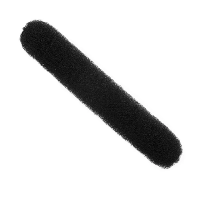 RELLENO MOÑO ALARGADO CORCHETES NEGRO REF.03002/50