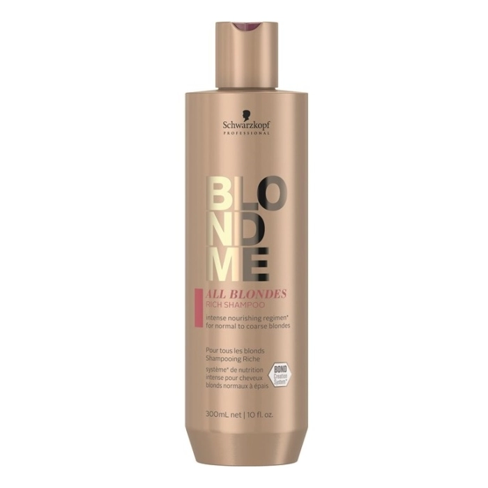 RICH SHAMPOO ALL BLONDES 300ML BLONDME SCHWARZKOPF RICH SHAMPOO ALL BLONDES 300ML BLONDME SCHWARZKOPF