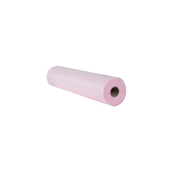 ROLLO PAPEL CAMILLA POLIPROPILENO ROSA 058 x 80 METROS 20 GR REF : 111