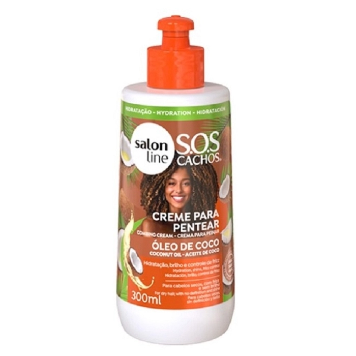 SALON LINE CREMA PEINADO COCO TRATAMIENTO PROFUNDO 300 ML - REF SL0023 SALON LINE CREMA PEINADO COCO TRATAMIENTO PROFUNDO 300 ML - REF SL0023