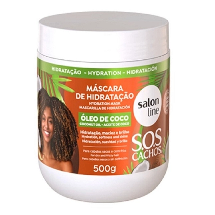 SALON LINE MASCARILLA COCO TRATAMIENTO PROFUNDO 500 GR - REF SL0024