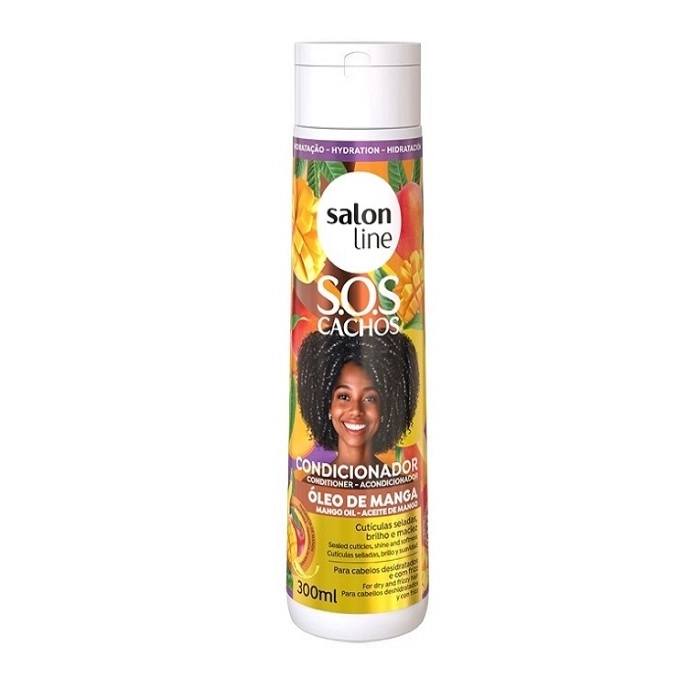 SALON LINE SOS CONDICIONADOR OLEO MANGO TRADICIONAL 300 ML - REF SL0002 SALON LINE SOS CONDICIONADOR OLEO MANGO TRADICIONAL 300 ML - REF SL0002