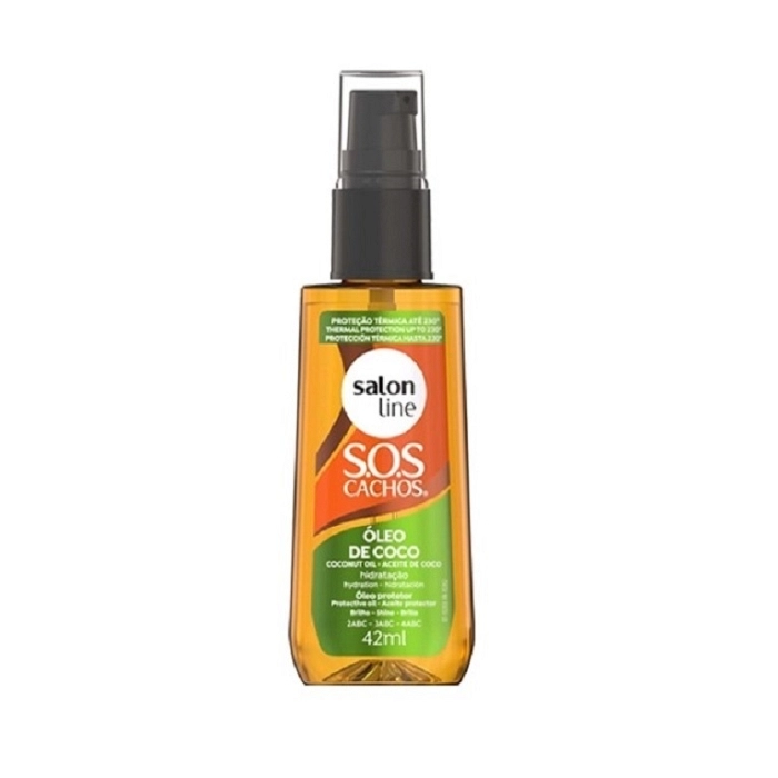 SALON LINE SOS OLEO HIDRATACION ABSOLUTA OLEO DE COCO 42 ML - REF SL0027