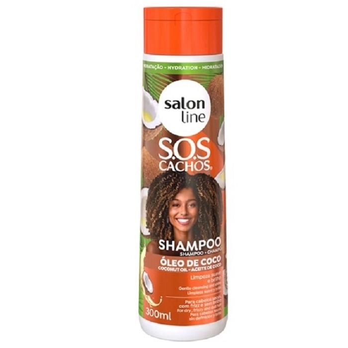 SALON LINE SOS SHAMPOO COCO TRATAMIENTO PROFUNDO 300 ML - REF SL0021 SALON LINE SOS SHAMPOO COCO TRATAMIENTO PROFUNDO 300 ML - REF SL0021