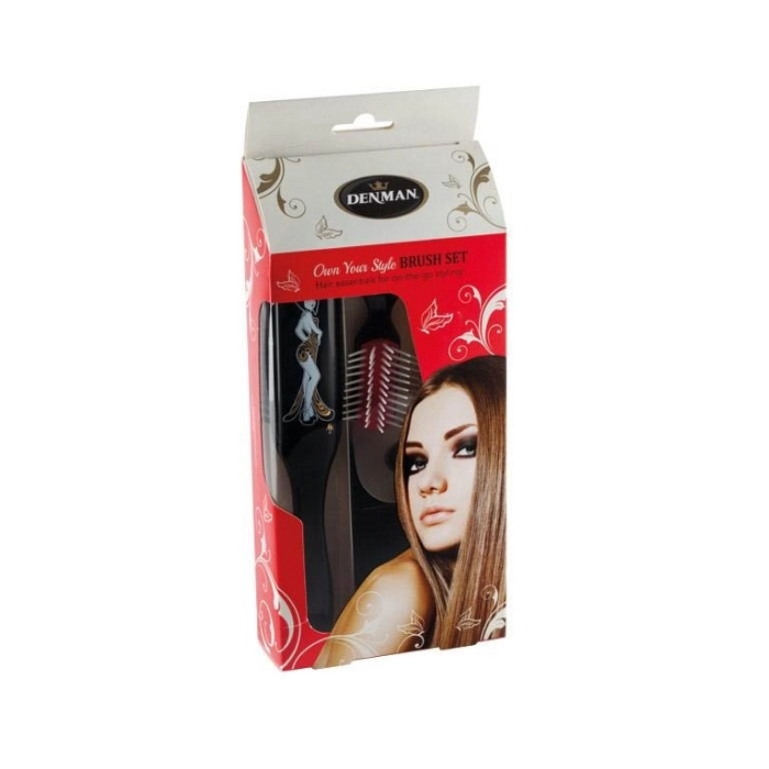 SET DENMAN (CEPILLO D3 + MINI + 18 COLETEROS)