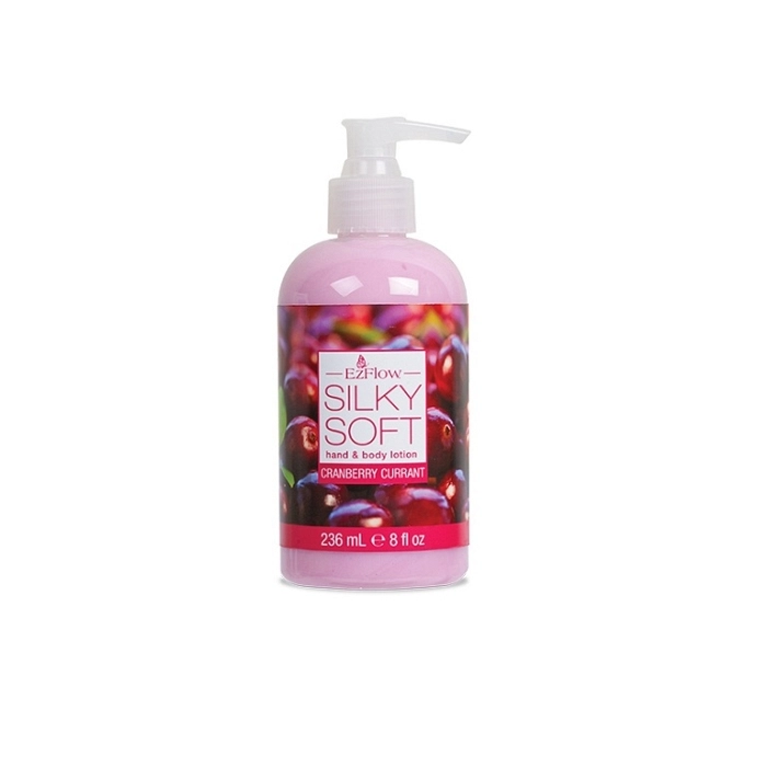 SILKY SOFT CRANBERRY CURRANT (CREMA DE MANOS Y CUERPO) 236 ML EZFLOW SILKY SOFT CRANBERRY CURRANT (CREMA DE MANOS Y CUERPO) 236 ML EZFLOW