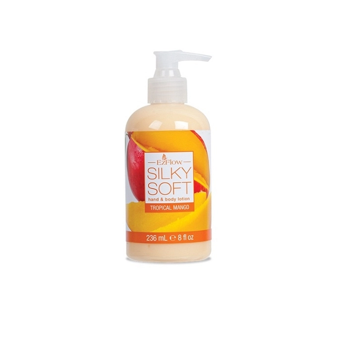 SILKY SOFT TROPICAL MANGO (CREMA DE MANOS Y CUERPO) 236 ML EZFLOW