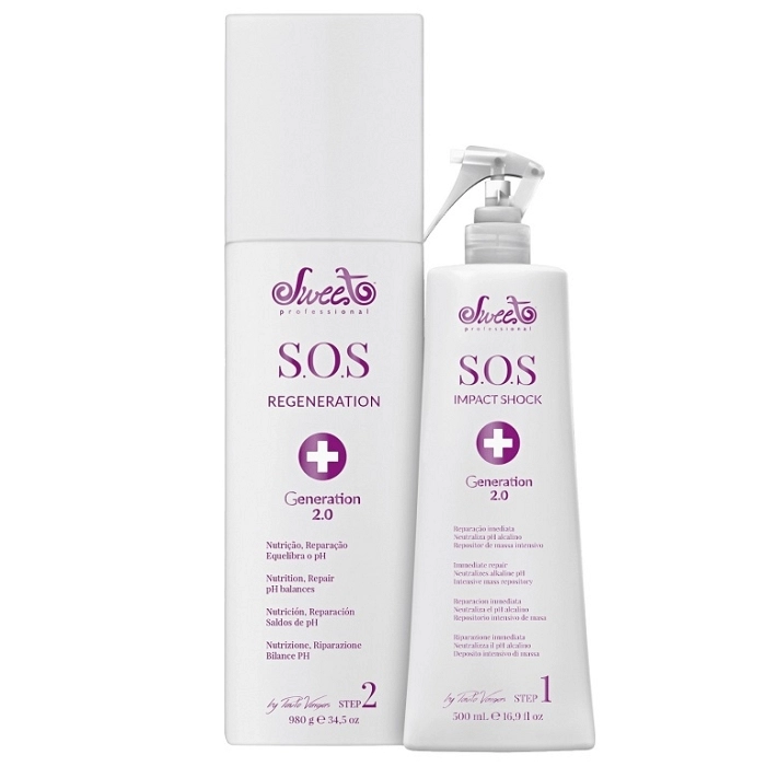 SWEET KIT SOS IMPACT SHOCK 500 ML + REGENERATION 980 G