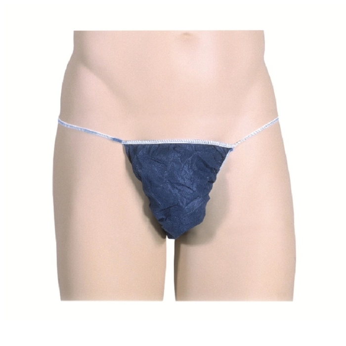 TANGA HOMBRE AZUL O RIBETE ELASTICO EMBOLSADO INDIVIDUAL (25 UD) REF : 253HEI