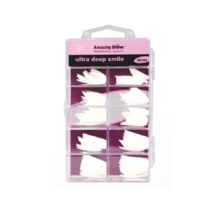 TIP UÑAS ULTRA DEEP SMILE (100 UNIDADES) REF : 514F AMAZING SHINE