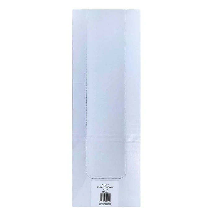 TOALLA DESECHABLE AIR LAID CELULOSA 70x40 (BOX 150 UNIDADES)