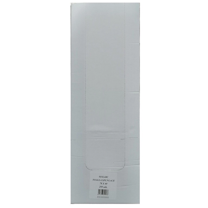 TOALLA DESECHABLE SPUN LACE 78x40 (BOX 200 UNIDADES)