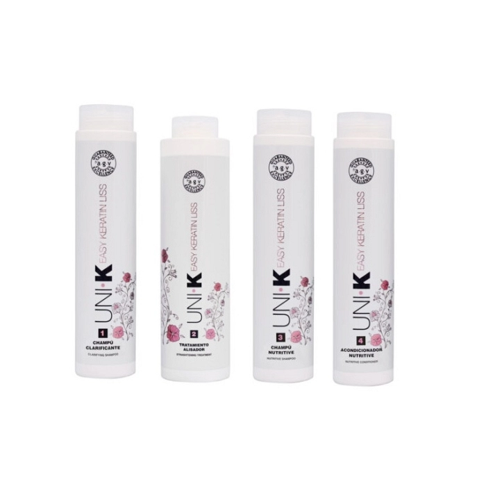 UNI-K EASY KERATIN LISS ALISADO BRASILEÑO DE KERATINA KIT 250ML