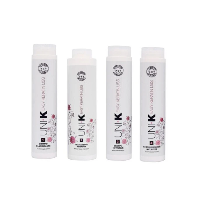 UNI-K EASY KERATIN LISS ALISADO BRASILEÑO DE KERATINA KIT 250ML