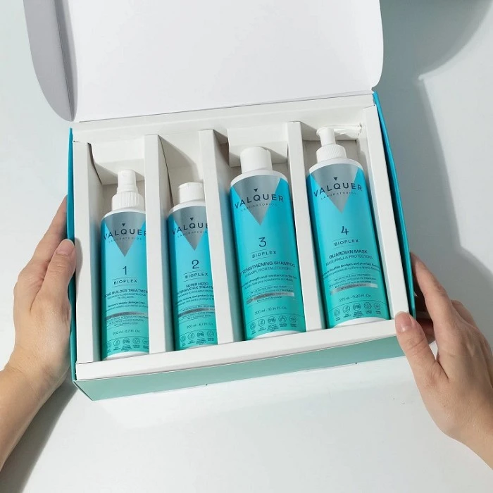 VALQUER BIOPLEX ESTUCHE - TRATAMIENTO COMPLETO DE RECONSTRUCCION 975ML.