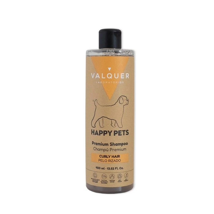 VALQUER CHAMPU PREMIUM PARA MASCOTAS DE PELO RIZADO 400ML VALQUER CHAMPU PREMIUM PARA MASCOTAS DE PELO RIZADO 400ML
