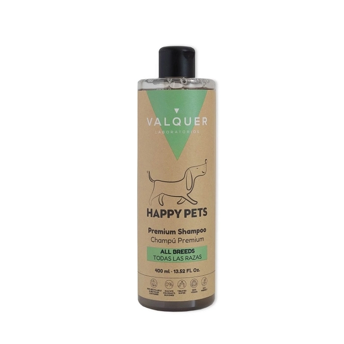 VALQUER CHAMPU PREMIUM PARA MASCOTAS DE TODAS LAS RAZAS 400ML REF 12127
