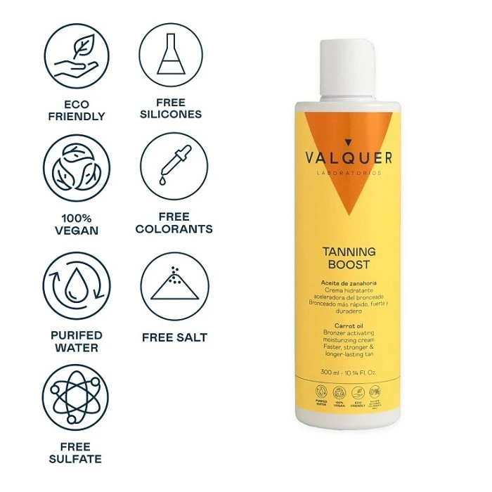 VALQUER EMULSION HIDRATANTE ACTIVADORA DEL BRONCEADO 300 ML