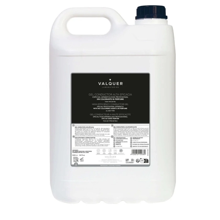 VALQUER GEL CONDUCTOR ALTA EFICACIA FACIAL Y CORPORAL GARRAFA 5L REF12038