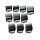WAHL PACK DE PEINES PREMIUM BOLSA PLASTICO REF.03421-100